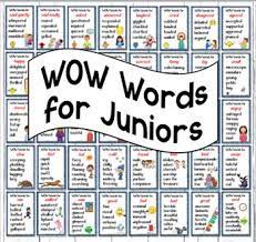 This File Consists Of 40 Wow Word Posters 2 Per Page Height 7 4 By Width 4 8 A Version Of Wow Words For Older Student Synonym Posters Wow Words Word Poster