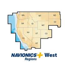 Navionics Plus Pre Loaded Sd Card West Region