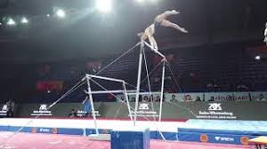 Na goud aan de brug met ongelijke leggers was nina derwael zondag ook de beste op de balk tijdens de wereldbeker turnen in het kroatische osijek. Routine Of The Day Nina Derwael S Sick Uneven Bars Performance Youtube