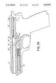 Us5309815a Firearm Particularly Handgun Hand Guns Survival Knots Firearms