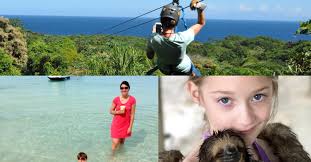 Monkey and Sloth Park + Beach Resort Day Pass + Zipline Adventure