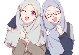 Kumpulan animasi muslimah shalat design kartun. Gambar Perempuan Kartun