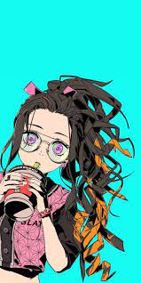 Nezuko Kamado Kimetsu No Yaiba Kimetsunoyaiba Demonslayer Anime Kawai Cute Wallpaper Zenitsu Wallpaper Anime Anime Angel Wallpaper Anime Lucu