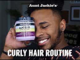Curly Hair Routine For Men