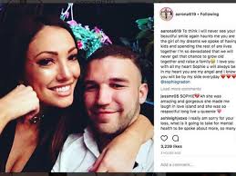 Sophie's boyfriend, aaron armstrong, confirmed the reality tv star's death on facebook, saying he was absolutely devastated. Sophie Gradon S Boyfriend Found Dead Love Island Star S Partner S Body Found Weeks After Her Death Cambridgeshire Live