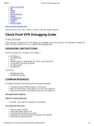 To check the number of accelerated connection and other securexl statistics: Check Point Vpn Debugging Guide Virtual Private Network Firewall Computing