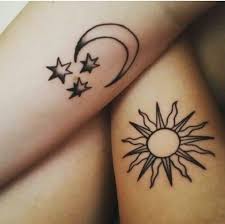 We love this because it's big and has a trendy design. Sun And Moon Tattoos Designs And Ideas Tattoos Era