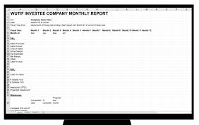 Have the list automatically update when new sheets are added, moved or removed. Investor Monthly Startup Kpi Report Excel Template Eloquens