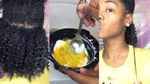 Greek yogurt serves as a light, natural protein treatment that will help strengthen the hair. Diy Natural Hair Protein Treatment Strength Moisture Growth Youtube