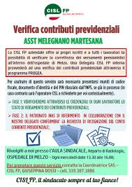 Chiamare il call center regionale al 800.638.638 (da rete fissa) o al 02.999599 (da rete mobile). Asst Melegnano Martesana Verifica I Tuoi Contributi Previdenziali Con La Cisl Fp Fp Cisl Lombardia