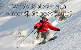 How to use downhill in a sentence. Snowsport Injury Lawsuits Skiing Snowboarding Snowmobiling