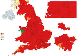 This Is How The British Electoral Map Would Look If Only 18 24s Were Allowed To Vote