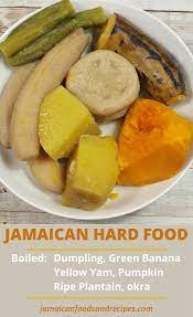 How To Cook Jamaican Hard Food Jamaican Foods And Recipes Authentic Jamaican Recipes And Foods Recipe Jamaican Recipes Food Ground Recipes
