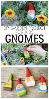 Use a pencil sharpener to get that pointy top for the hat. Diy Garden Gnomes Craft Projects For Kids Garden Crafts For Kids Crafts