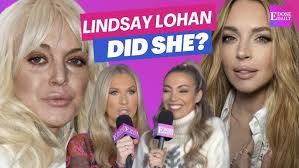 Lindsay Lohan's 2024 GLOW UP: Did she? OR Didn't she?