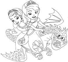 All you need is photoshop (or similar), a good photo, and a couple of minutes. Sofia The First Printable Coloring Pages Coloring Home