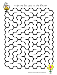 Juegos educativos para docentes, padres o cuidadores para entretener a los niños y niñas. Inventario De Juegos Juegos Y Pasatiempos Infantiles De Laberintos Para Descargar E Imprimir Bee Activities Mazes For Kids Preschool Activities