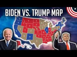 My Initial Biden Vs Trump 2020 Prediction Electoral Map Projection 2020 Election Prediction Map Youtube