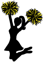 Black And Gold Cheerleading Pom Poms Black And Gold Cheerleading Pom Poms Google Search Cheerleading Cheerleading Pom Poms Gold