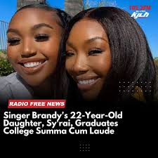 RadioFreeNews Sy'rai Smith, daughter of singer Brandy, has graduated at the  top of her class with a Bachelor of Science in Entertainment Business. The  Los Angeles native, who previously earned her associate's