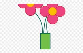 Vase Clipart 3 Flower Png Download 2837576 Pinclipart