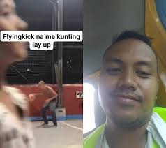 Kick fadeaway layup 🤣🤣🤣, #fypシ゚ #EPS #adventure #travel #OFW #nature  #basketball