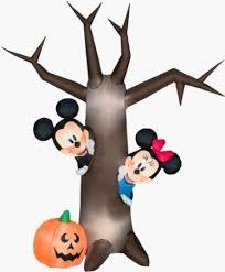 Your outdoor space can be as important to the vibe at your home as the kitchen or li. Amazon Com Halloween Disney Mickey Mouse Minnie Peek A Boo Tree Inflatable Airblown Gemmy Halloween Yard Decorations Halloween Scene Mickey Mouse Halloween