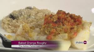 Combine garlic, parmesan, dijionnaise, butter and salt in a small bowl. Studio 10 Baked Orange Roughy Youtube