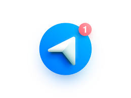 Telegram 3d Icons Telegram Logo Icon Design