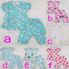 Enam pilihan model baju tidur ini juga bisa menjadi referensi bila ingin mencoba model baju tidur di luar kebiasaan: Baju Anak Bayi Perempuan Baju Tidur Piyama Setelan Anak Katun Sedia Baju Bayi 0 Sampai 6