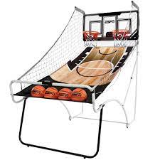 4.5 out of 5 stars. Espn Ez Fold Top Shot 81 2 Player Arcade Basketball Game Clear White Walmart Com Walmart Com