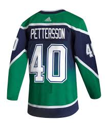 Elias pettersson vancouver canucks fanatics men's breakaway heritage jersey. Adidas Authentic Pro Elias Pettersson Vancouver Canucks Reverse Retro Pro Hockey Life