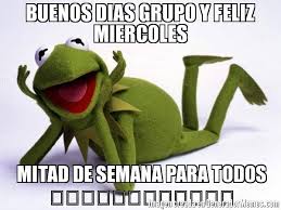 Imágenes buenos días feliz miércoles. Buenos Dias Grupo Y Feliz Miercoles Mitad De Semana Para Todos 55357 56841 55357 56841 55357 56841 55357 56841 55357 56841 55357 56841 Meme De La Rana Rene Imagenes Memes Generadormemes