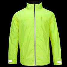 Neongelbe Fahrradjacke Wasserdicht Und Reflektierend 44 74