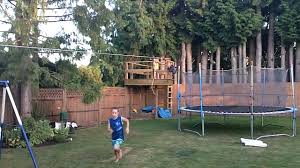 With this zip line from zipline fun, you will have one of the strongest kits on the market and will conveniently handle kids of different ages and this trendy zipline line kit will look nice in your backyard, farm, or any other location. Zipline Kids Fun Youtube
