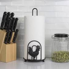 Do it again with another paper towel. Home Basics Rooster Collection Paper Towel Holder