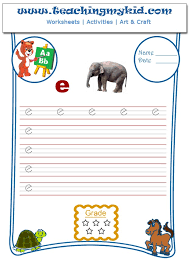 Free english esl printable worksheets and exercises, grammar exercises, flashcards, vocabulary exercises cards and games for kids. Grade 1 Worksheets Write Single Lower Letter E