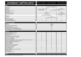 Price, design and review chevrolet captiva 2021 ficha tecnica. Ficha Tecnica Chevrolet Captiva My 2017 Cosas De Autos Blog