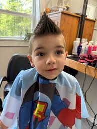 Nicoli with his new haircut! 😁