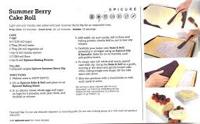 Epicure Cake Roll Epicure Recipes Epicure Baked Rolls