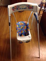 Graco Swing Late 1990 S Swinging Chair High Chair Car Seats