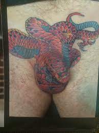 Dragon Dick Tattoo Cannot Be Unseen! Yes It's NSFW - The Interrobang