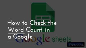 Word counter is very small and intends to give you a convenient word count without you having to out of your way while browsing. Finding Your Word Count In Google Docs Microsoft Word And More