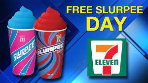 Free Slurpees At 7 Eleven On 7 11