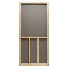 Precision Screen Door Wood 30 X 80 Inch Model Wood Screen Door Screen Door Wood Screens