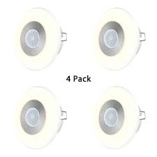 4 Pack 5w 3 Inch Ceiling Light Recessed Dining Room Kitchen Wireless Motion Sensor Light Fixture In White Warm Beautifulhalo Com