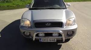 Arctic blue/cool gray cladding, black. Hyundai Santa Fe 2 0 Crdi 2005 Youtube