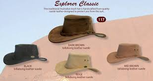 Explorer Classic Coastline Hats By Jacaru Australia Leather Design Hats Leather Suede