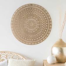 Wanddekoration Mandala Gold Aus Wanddekoration Dekoration Wand