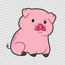 Domestic Pig Animated Cartoon Png Animal Figure Animals Animated Cartoon Animation Area Cartoons Png Animated Cartoons Pig Illustration